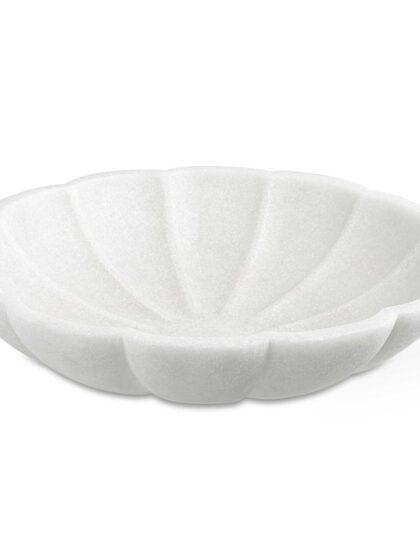 Uttermost Petal Ivory Ricestone Bowl
