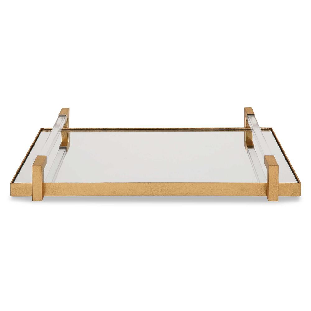 Uttermost Deki Gold Mirrored Tray