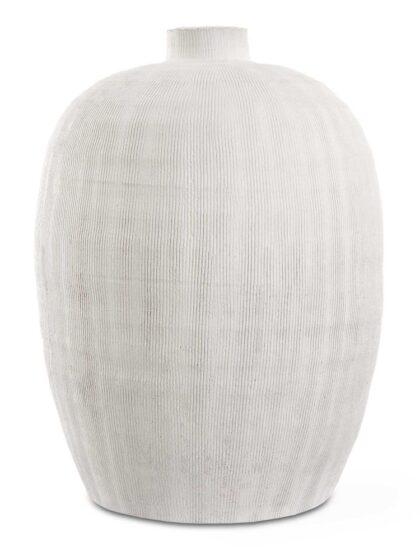 Uttermost Floreana Medium White Vase