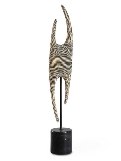 Uttermost Pochette Ribbed Sculpture