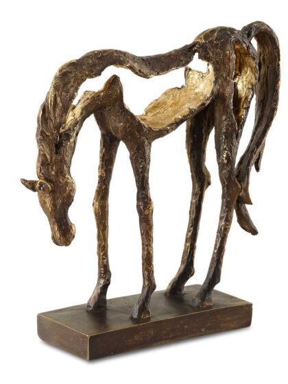Uttermost Openly Grazing Horse Sculpture