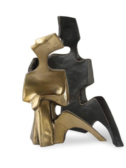 Uttermost Affection Bronze Gold Sculpture Set/2