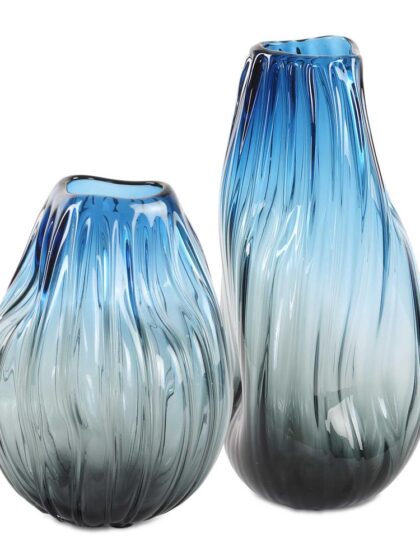 Uttermost Midnight Horizon Vases Set/2