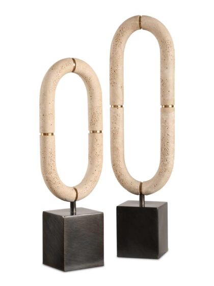 Uttermost Oval Sculptures Fusion Set/2