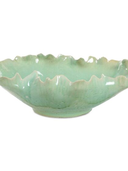 Uttermost Lila Green Glass Bowl