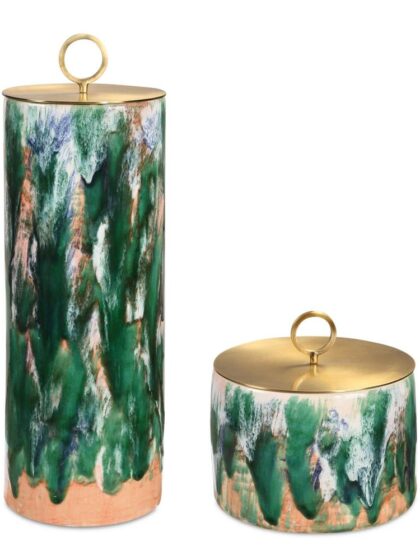 Uttermost Sylvie Ceramic Containers Set/2