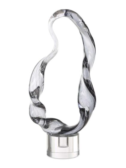 Uttermost Luminous Twist Glass Sculpture