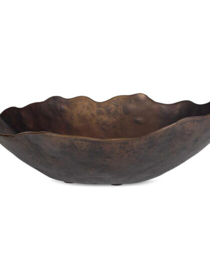 Uttermost Obscura Bronze Outdoor Bowl