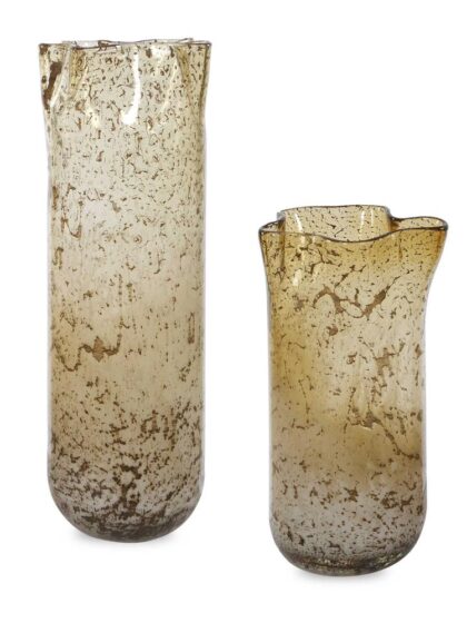 Uttermost Rhine Seeded Glass Vases Set/2