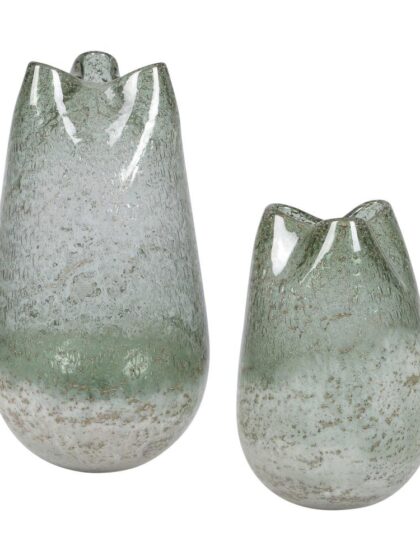 Uttermost Chianti Seeded Glass Vases Set/2