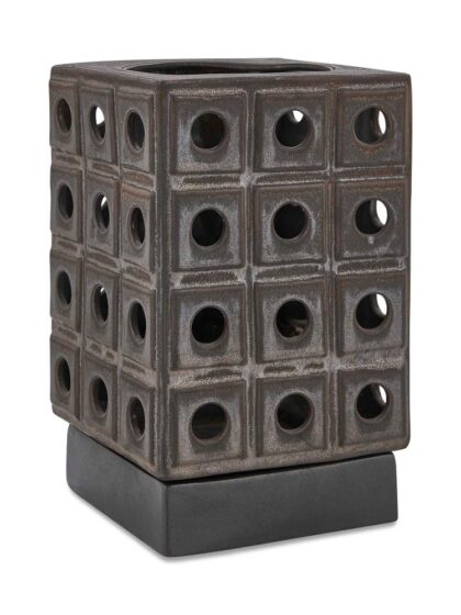 Uttermost Lattice Indoor-Outdoor Lantern Candleholder