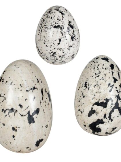 Uttermost Nest Trio Indoor-Outdoor Stone Eggs Set/3