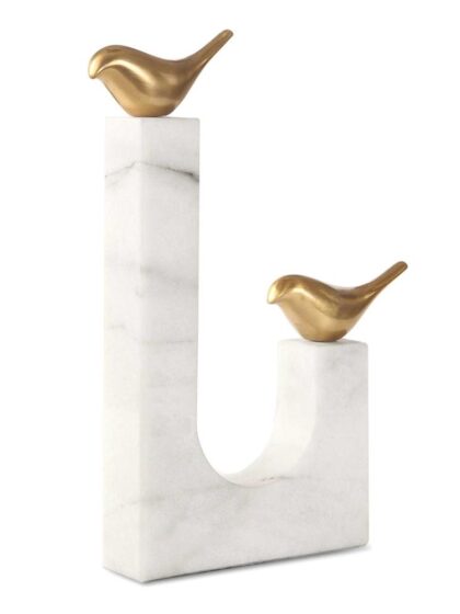 Uttermost Songbirds Brass Sculpture