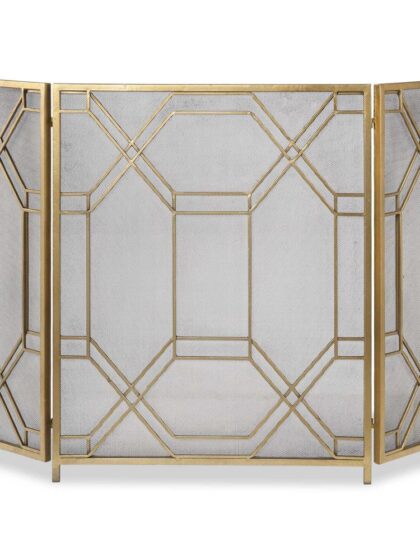 Uttermost Rosen Gold Fireplace Screen