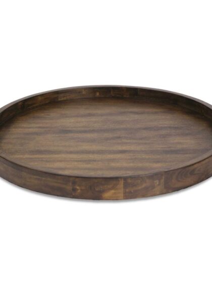 Uttermost Reine Round Wooden Tray