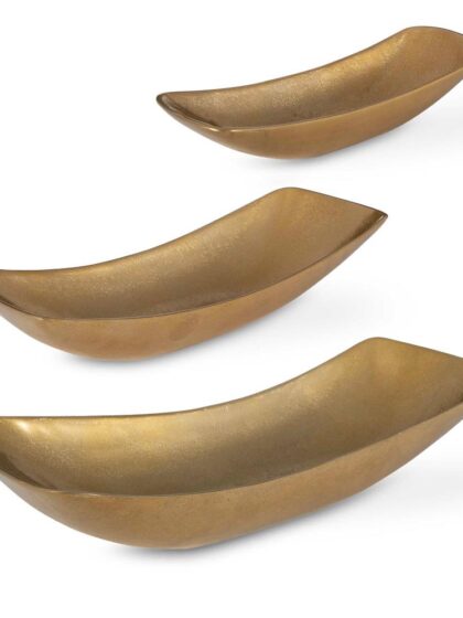 Uttermost Anas Antique Brass Bowls Set/3
