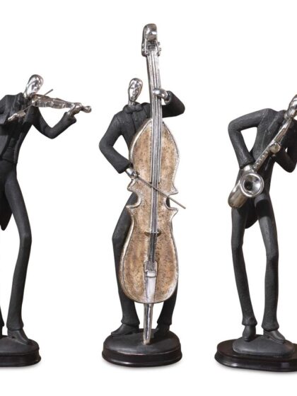Uttermost Musicians Decorative Figurines Set/3
