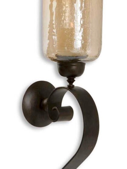 Uttermost Joselyn Bronze Candle Wall Sconce