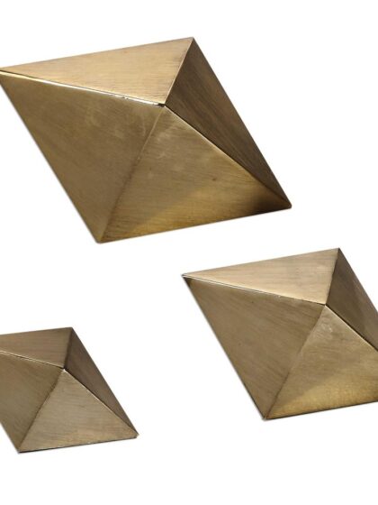 Uttermost Rhombus Champagne Accents Set/3