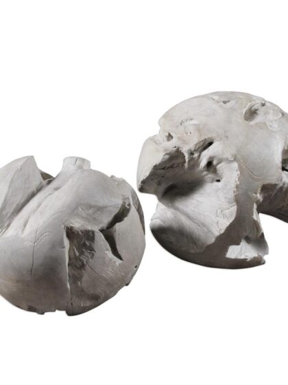 Uttermost Ermanno Teak Balls Set/2