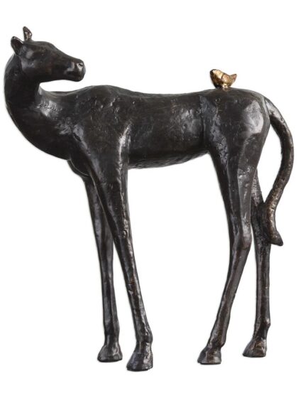 Uttermost Hello Friend Horse Sculpture