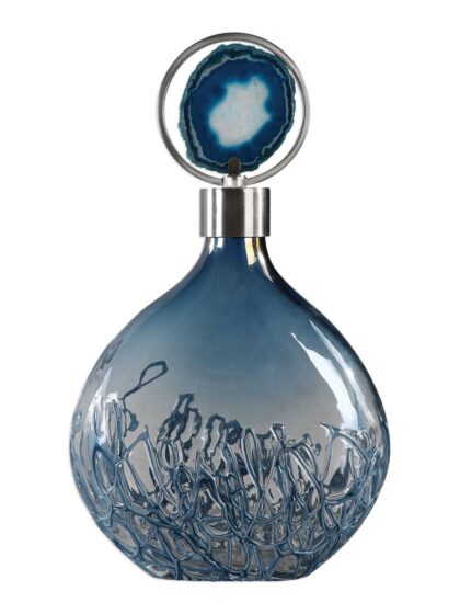 Uttermost Rae Sky Blue Vase