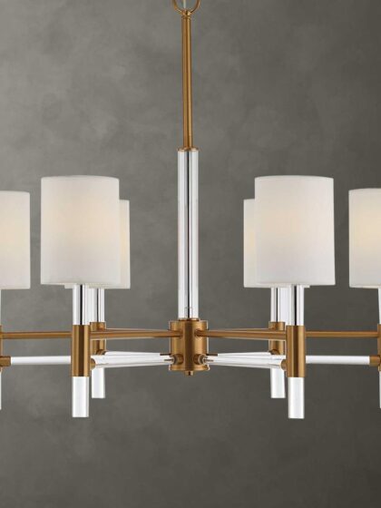 Uttermost Welkin 6 Light Modern Chandelier