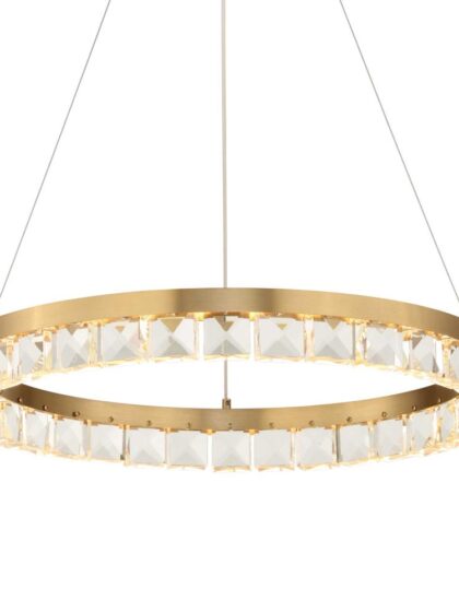 Uttermost Segovia Round Crystal LED Chandelier