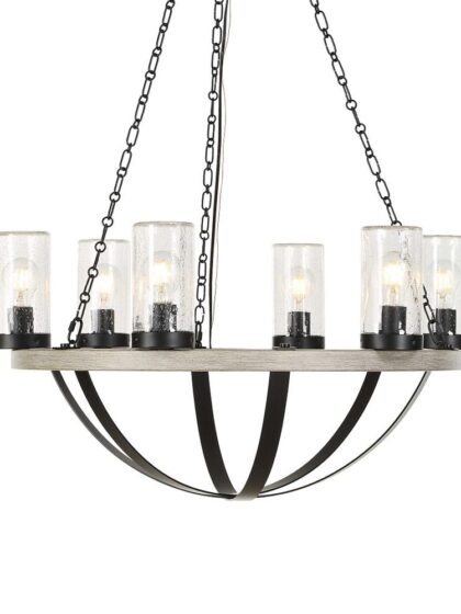 Uttermost Edgecomb 6 Light Indoor-Outdoor Chandelier