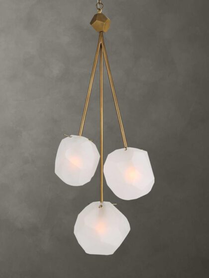 Uttermost Geodesic 3 Light Pendant