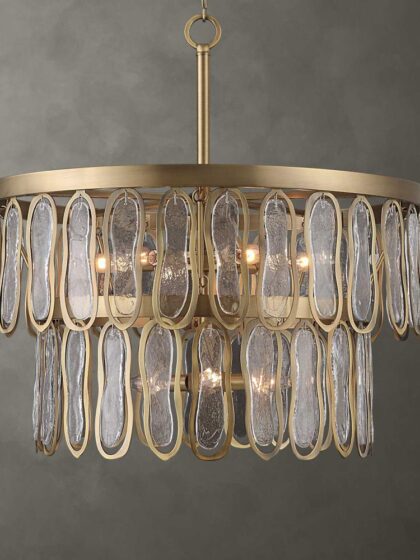 Uttermost Aurelie 9 Light Round Pendant