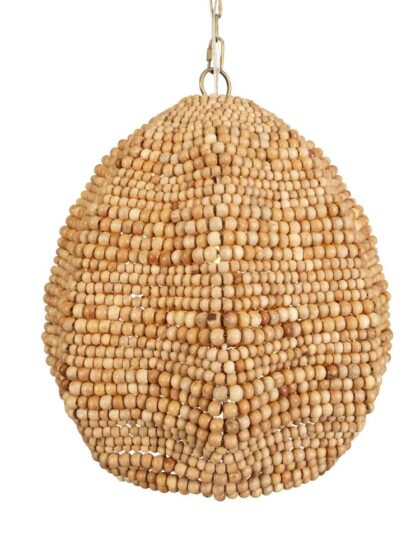 Uttermost Kauri 1 Light Wooden Bead Pendant