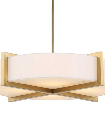 Uttermost Cresson 4 Light Drum Pendant