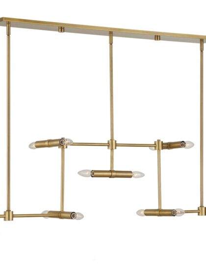 Uttermost Cadre 14 Light Modern Linear Pendant