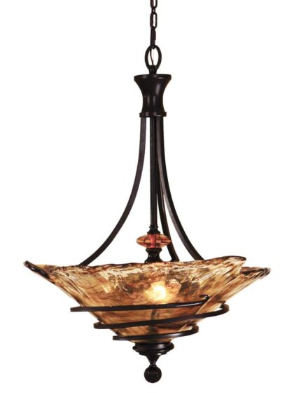 Uttermost Vitalia 3 Light Oil Rubbed Bronze Pendant