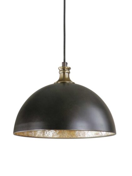 Uttermost Placuna 1 Light Bronze Pendant