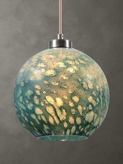 Uttermost Gemblue1 Light Mini Pendant