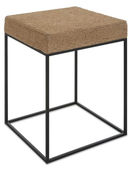 Uttermost Laramie Rustic Rope Accent Table