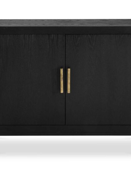 Uttermost Front Range Dark Oak 2 Door Cabinet