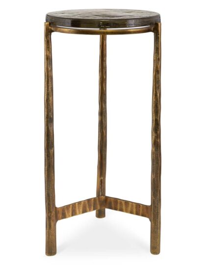 Uttermost Eternity Brass Accent Table