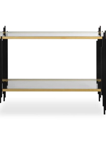Uttermost Empire Cityscape Console Table