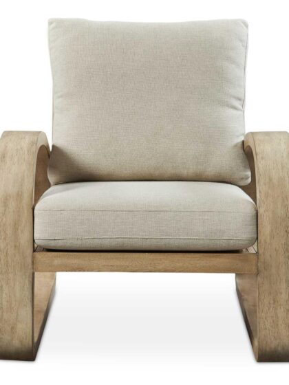 Uttermost Barbora Wooden Accent Chair