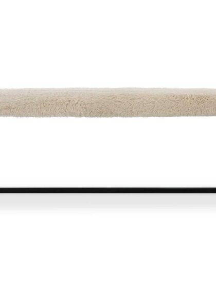 Uttermost Taupo Sheepskin Bench