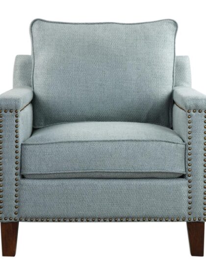 Uttermost Charlotta Sea Mist Accent Chair