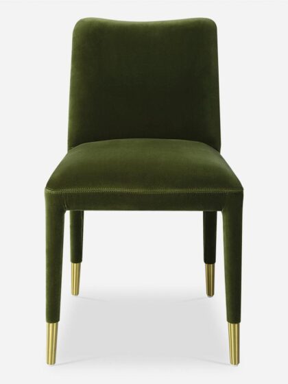 Uttermost Conifer Dining Chair, Moss, S/2