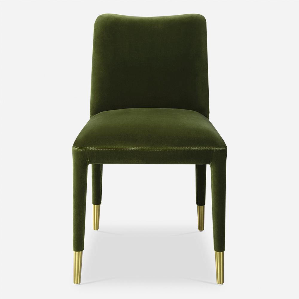 Uttermost Conifer Dining Chair, Moss, S/2