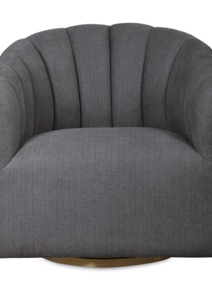 Uttermost Cuthbert Modern Swivel Chair