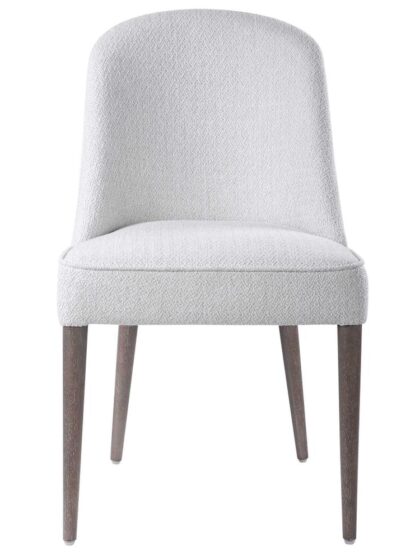 Uttermost Brie Armless Chair White Set Of 2