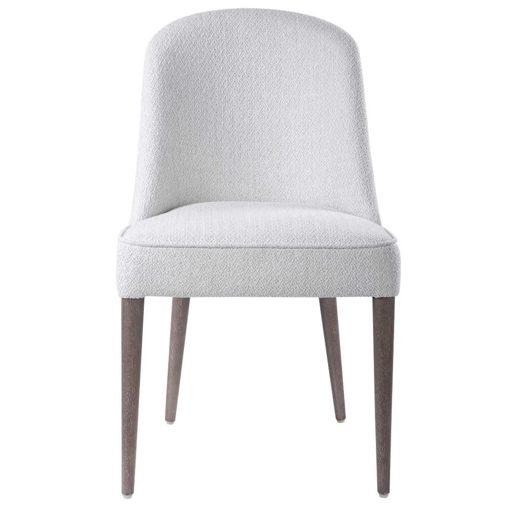 Uttermost Brie Armless Chair White Set Of 2