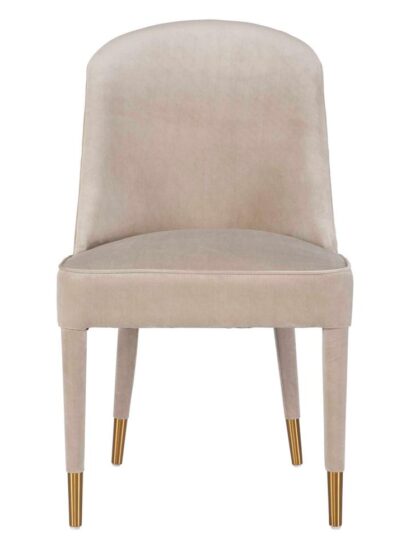 Uttermost Brie Armless Chair Champagne Set Of 2